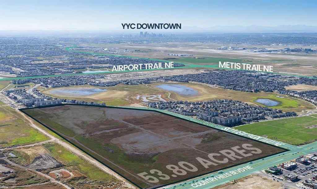 MLS® A2263650 - 6011 Country Hills Boulevard NE in Skyview Ranch Calgary, Land