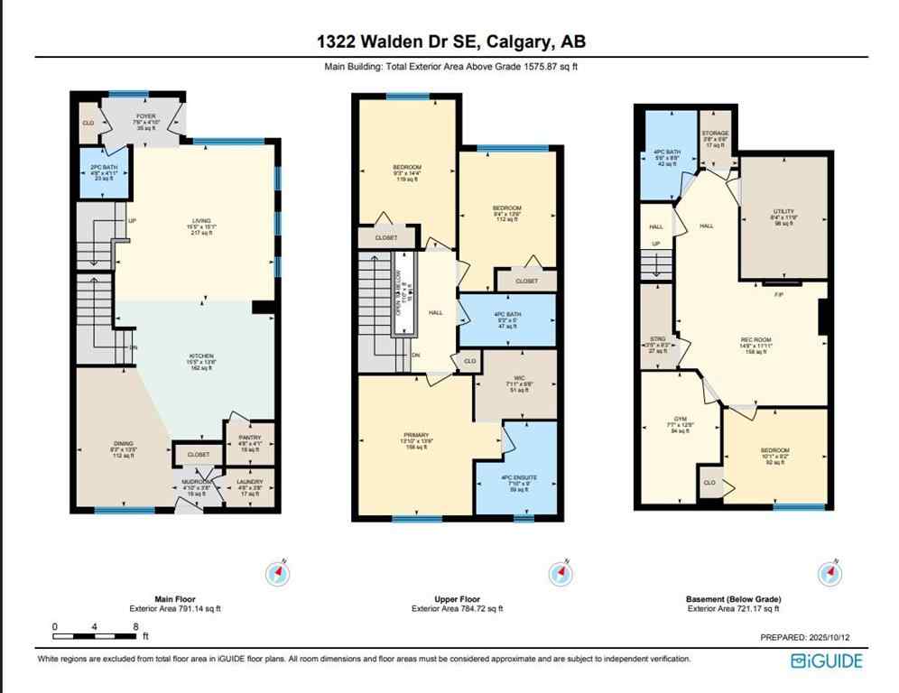 MLS® A2263655 - 1322 Walden Drive SE in Walden Calgary, Residential