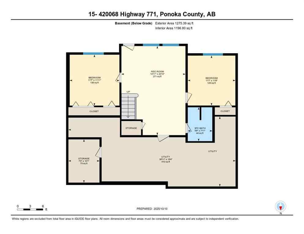 MLS® A2263737 - Unit #15 420068 Highway 771 Highway  in Poulsen\'s Estates Rural Ponoka County, Residential