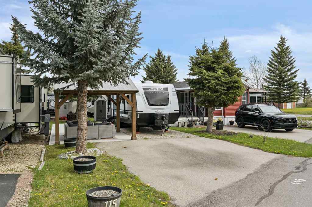 MLS® A2263755 - Unit #115 370165 79 Street E in Country Lane RV Park Rural Foothills County, Land
