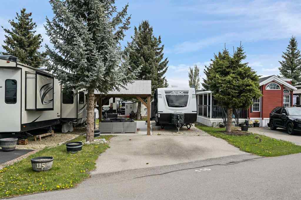 MLS® A2263755 - Unit #115 370165 79 Street E in Country Lane RV Park Rural Foothills County, Land
