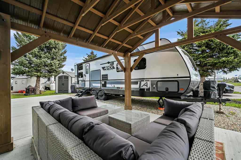 MLS® A2263755 - Unit #115 370165 79 Street E in Country Lane RV Park Rural Foothills County, Land