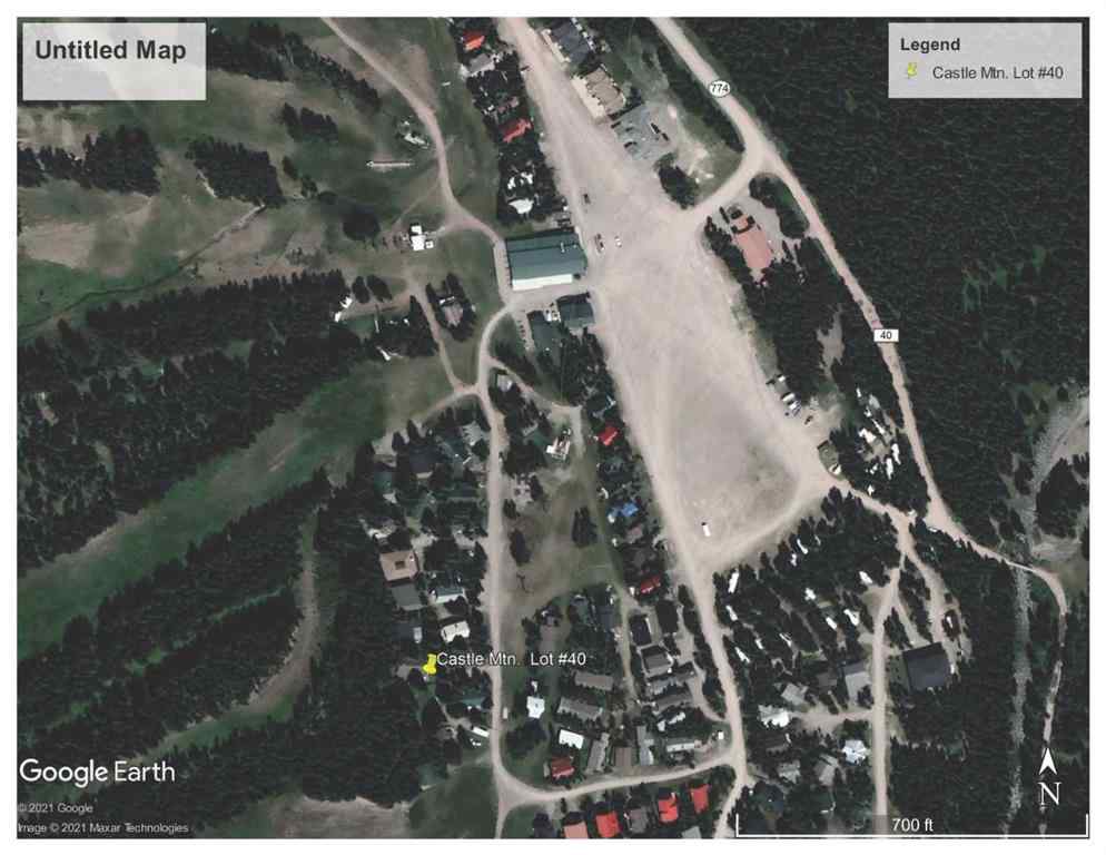 MLS® A2263820 - 40 Gravenstafel Gate  in Castle Mountain Resort Rural Pincher Creek No. 9, M.D. of, Land