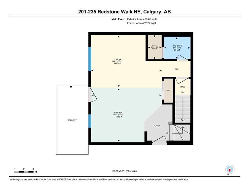 MLS® A2263867 - Unit #201 235 Redstone  NE in Redstone Calgary, Residential