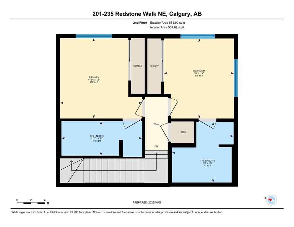 MLS® A2263867 - Unit #201 235 Redstone  NE in Redstone Calgary, Residential