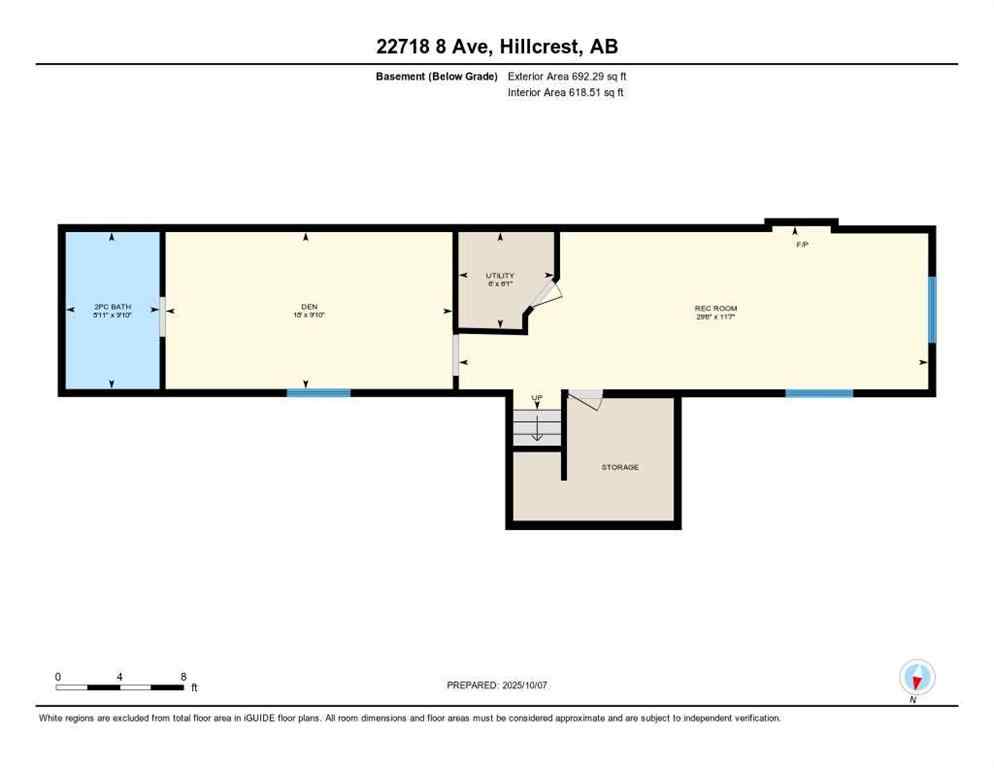 MLS® A2263936 - 22720/22718 8 Avenue  in NONE Hillcrest, Commercial