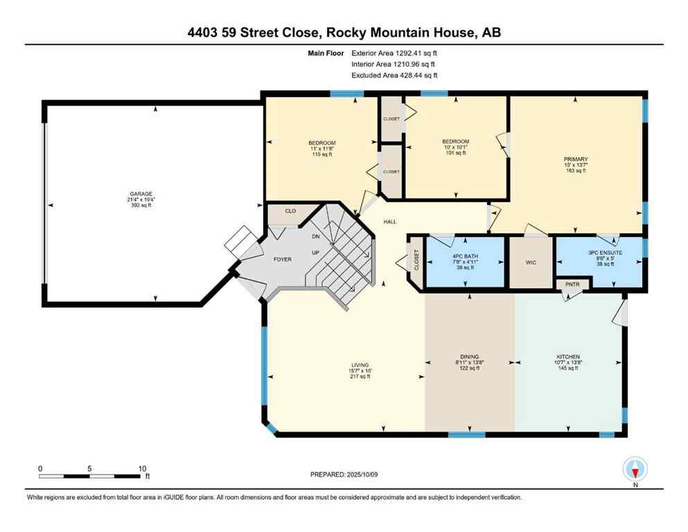 MLS® A2263937 - 4403 59 Street Close  in Creekside Rocky Mountain House, Residential