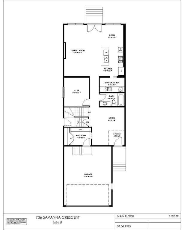 MLS® A2263950 - 736 Savanna Crescent NE in Saddle Ridge Calgary, Residential