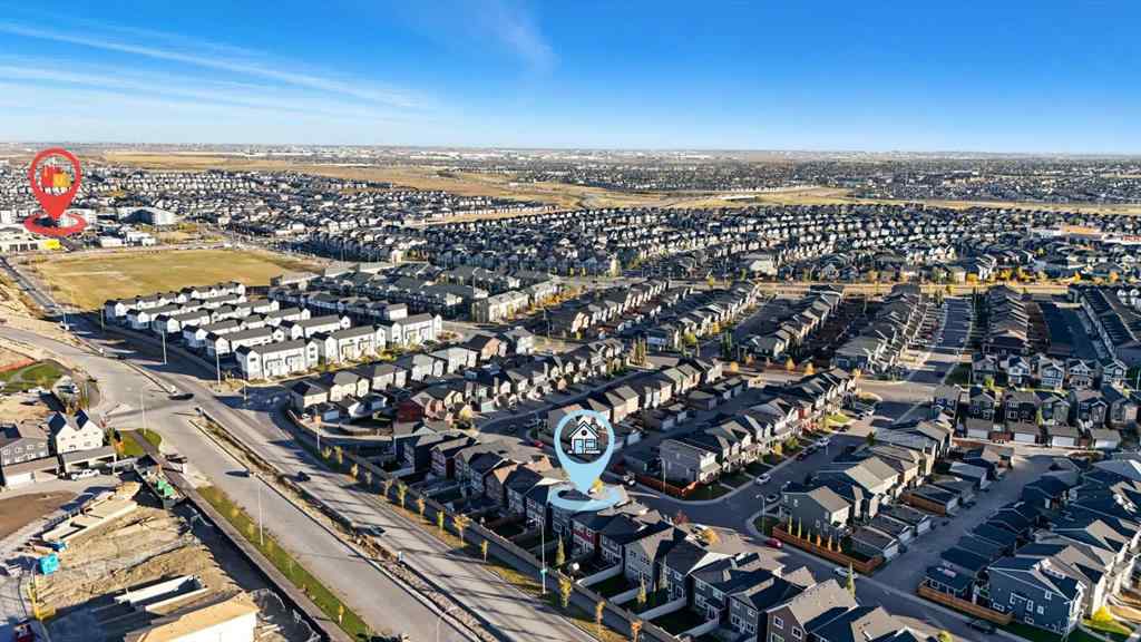 MLS® A2263952 - 91 Evanscrest Way NW in Evanston Calgary, Residential