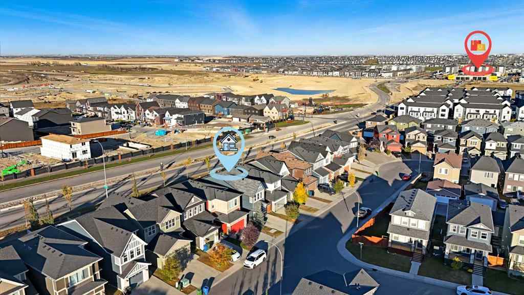 MLS® A2263952 - 91 Evanscrest Way NW in Evanston Calgary, Residential