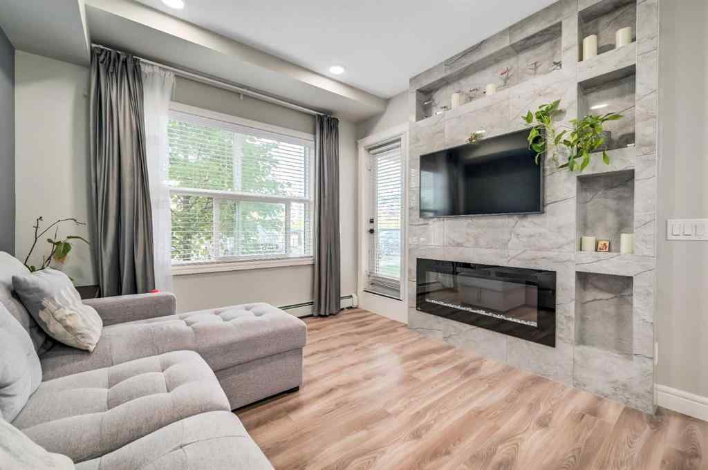 MLS® A2263978 - Unit #102 19661 40 Street SE in Seton Calgary, Residential