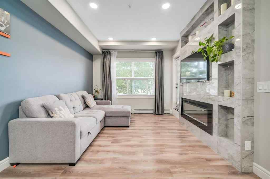 MLS® A2263978 - Unit #102 19661 40 Street SE in Seton Calgary, Residential