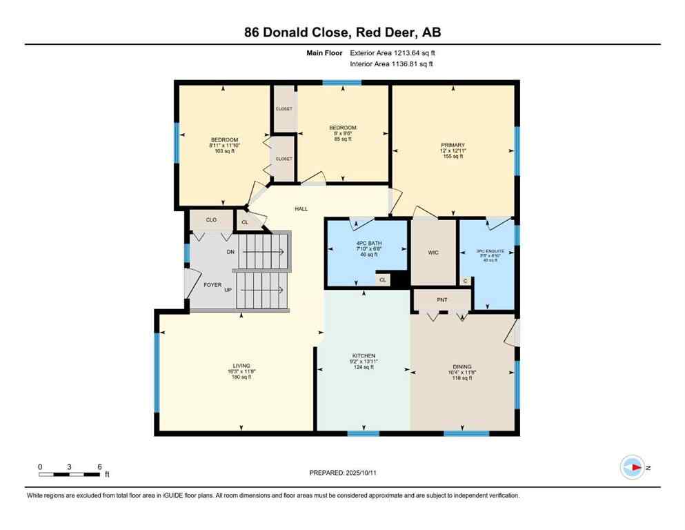MLS® A2263996 - 86 Donald Close  in Davenport Red Deer, Residential