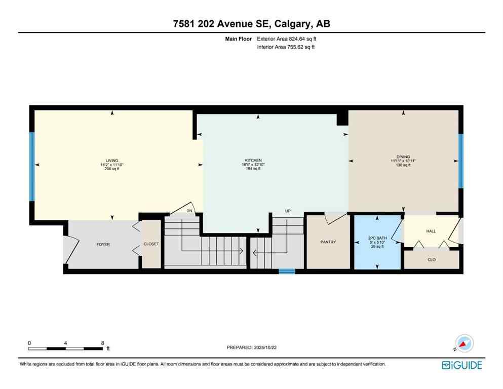 MLS® A2264033 - 7581 202 Avenue SE in Rangeview Calgary, Residential