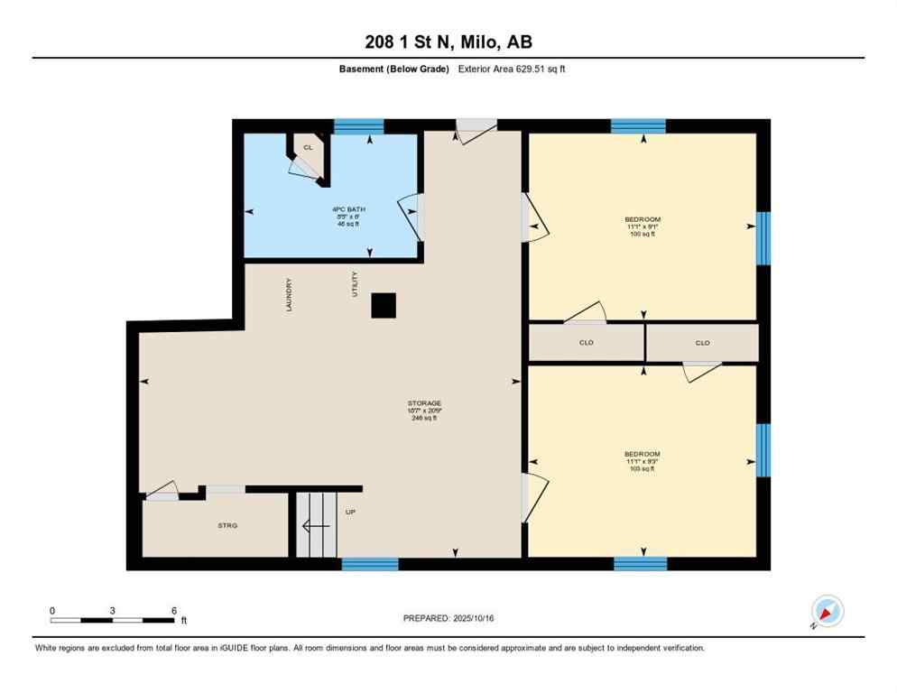 MLS® A2264090 - 208 1 Street N in NONE Milo, Residential