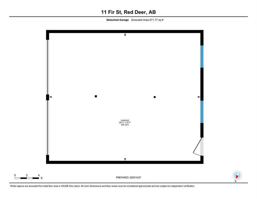 MLS® A2264121 - 11 Fir Street  in Fairview Red Deer, Residential