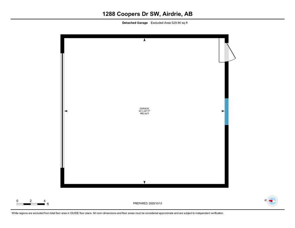 MLS® A2264161 - 1288 Coopers Drive SW in Coopers Crossing Airdrie, Residential