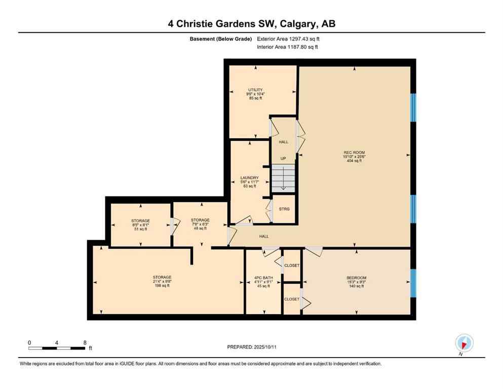 MLS® A2264204 - 4 Christie Gardens SW in Christie Park Calgary, Residential