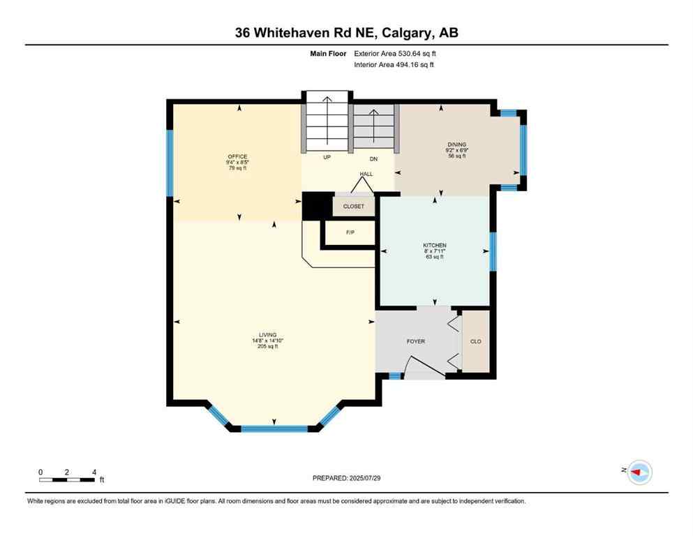 MLS® A2264219 - 36 Whitehaven Road NE in Whitehorn Calgary, Residential