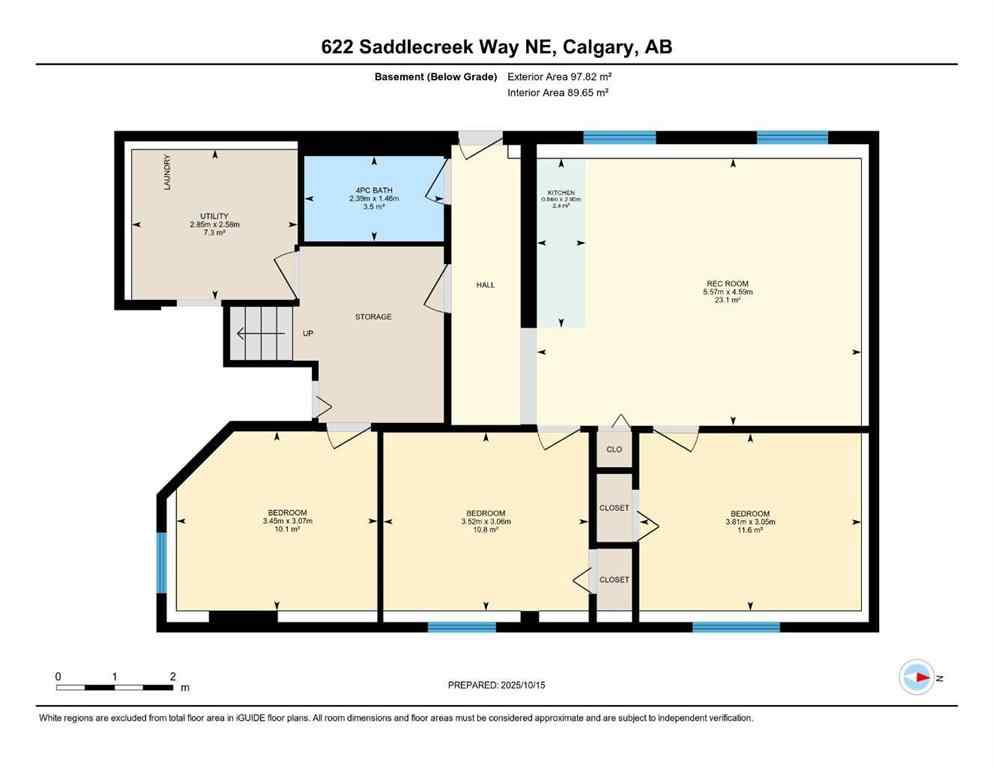 MLS® A2264247 - 622 Saddlecreek Way NE in Saddle Ridge Calgary, Residential