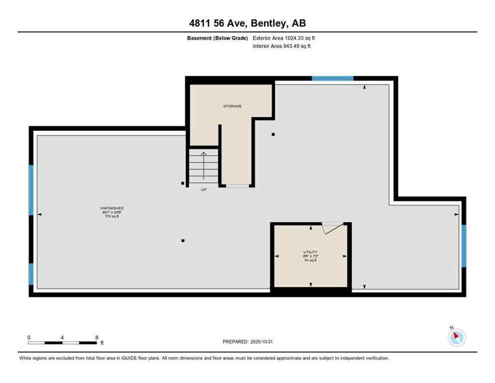MLS® A2264252 - 4811 56 Avenue  in NONE Bentley, Residential