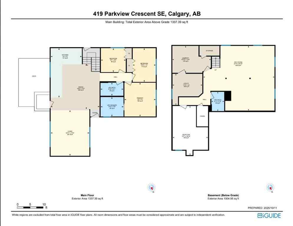 MLS® A2264258 - 419 Parkview Crescent SE in Parkland Calgary, Residential