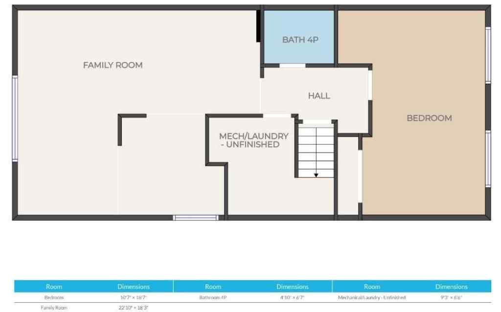 MLS® A2264272 - 6044 17A Street SE in Ogden Calgary, Residential