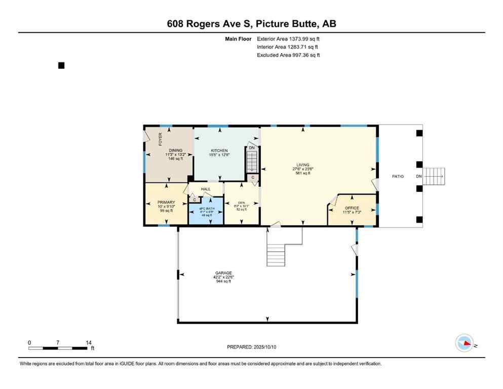 MLS® A2264286 - 608 Rogers Avenue  in NONE Picture Butte, Residential