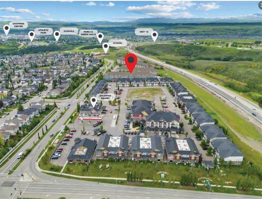 MLS® A2264351 - Unit #3106 15 Sunset Square  in Sunset Ridge Cochrane, Residential