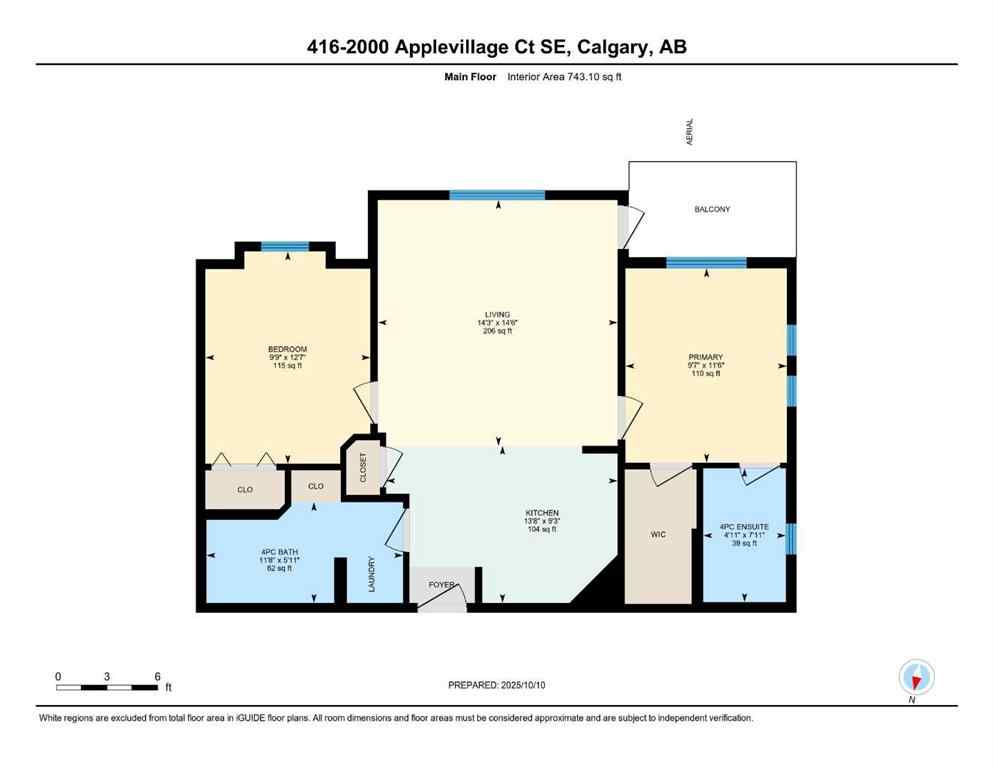 MLS® A2264364 - Unit #416 2000 Applevillage Court SE in Applewood Park Calgary, Residential