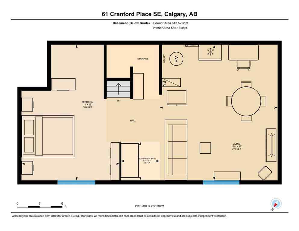 MLS® A2264393 - 61 Cranford Place SE in Cranston Calgary, Residential