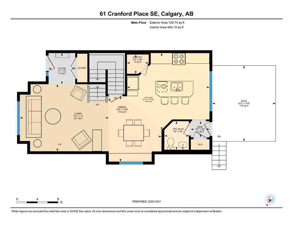 MLS® A2264393 - 61 Cranford Place SE in Cranston Calgary, Residential