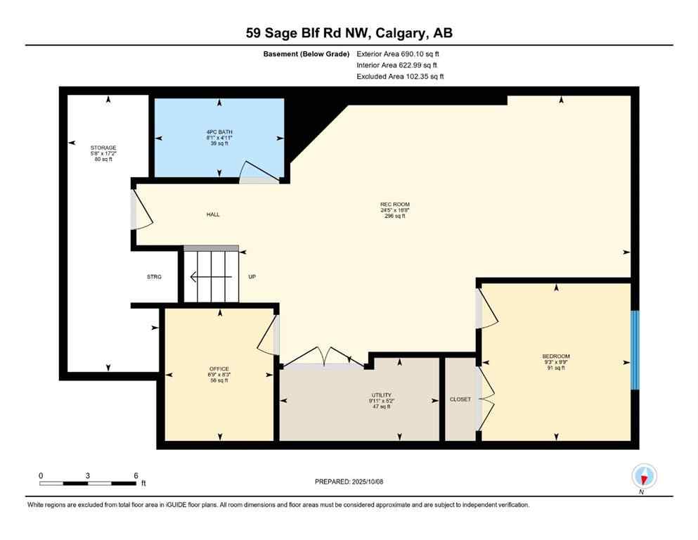 MLS® A2264422 - 59 Sage Bluff Road NW in Sage Hill Calgary, Residential