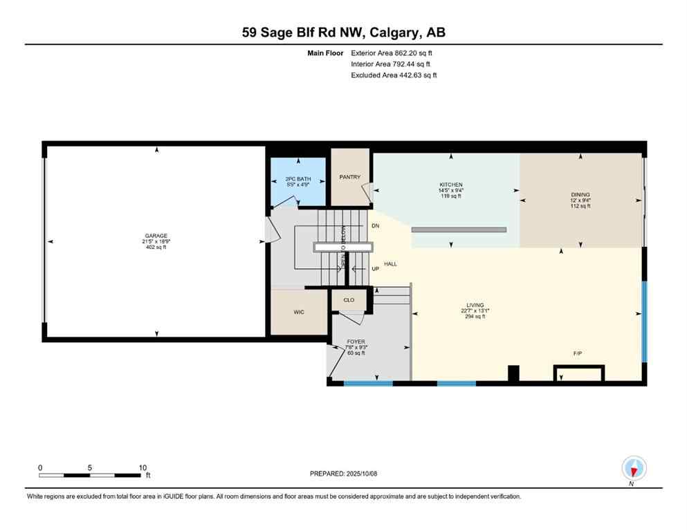 MLS® A2264422 - 59 Sage Bluff Road NW in Sage Hill Calgary, Residential