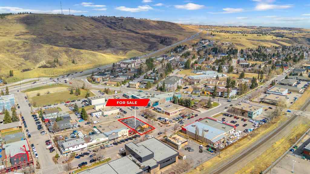 MLS® A2264435 - 107 First Avenue W in Downtown Cochrane, Commercial