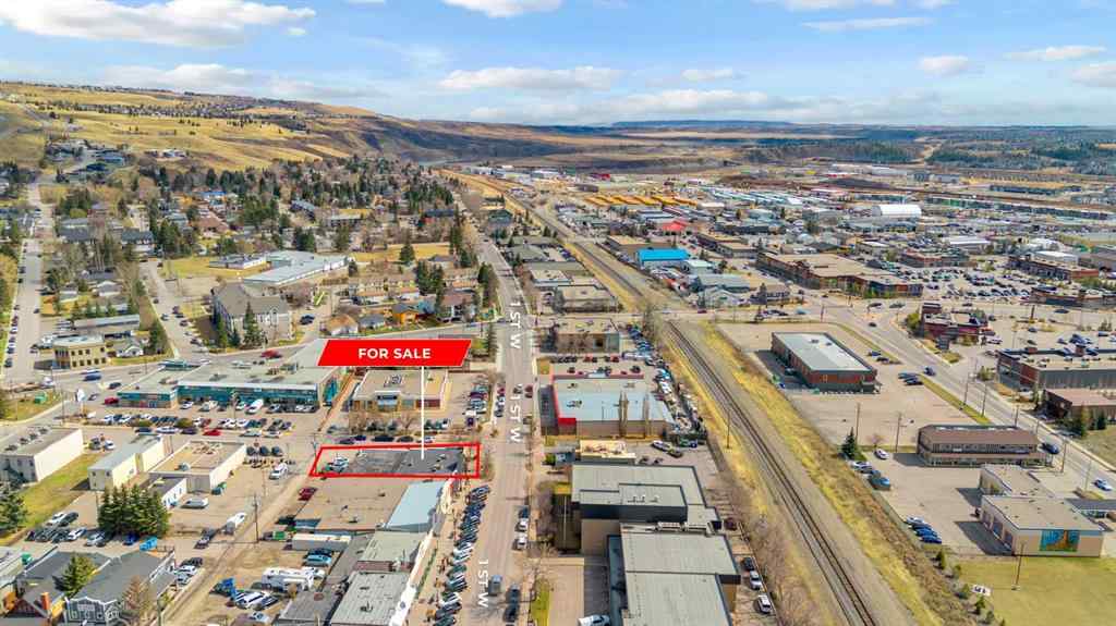 MLS® A2264435 - 107 First Avenue W in Downtown Cochrane, Commercial