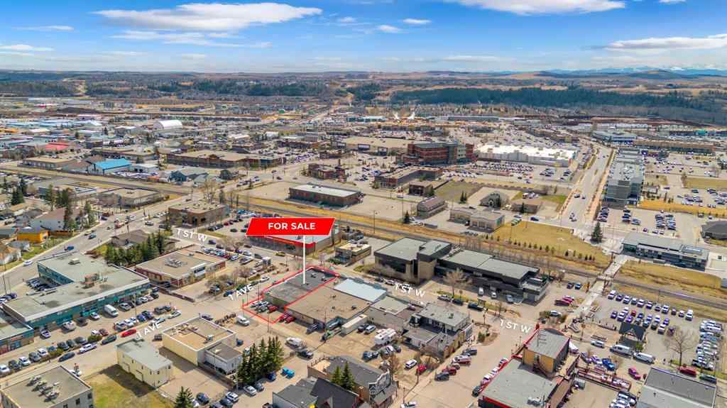 MLS® A2264435 - 107 First Avenue W in Downtown Cochrane, Commercial