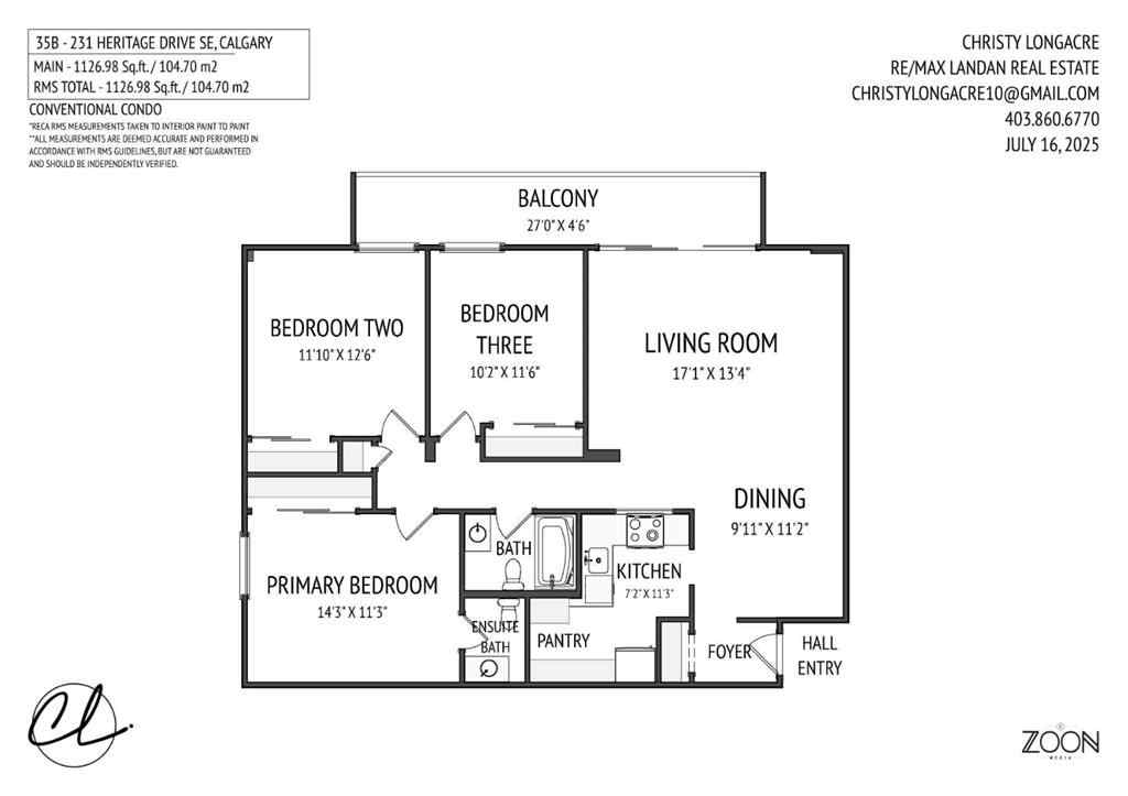 MLS® A2264436 - Unit #35B 231 Heritage Drive SE in Acadia Calgary, Residential