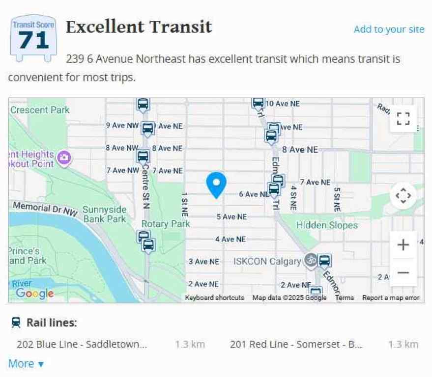 MLS® A2264449 - Unit #303 239 6 Avenue NE in Crescent Heights Calgary, Residential