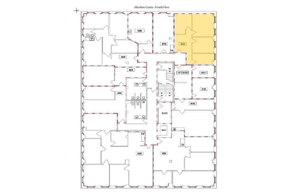 MLS® A2264456 - Unit #412 9728 101 Avenue  in Central Business District Grande Prairie, Commercial