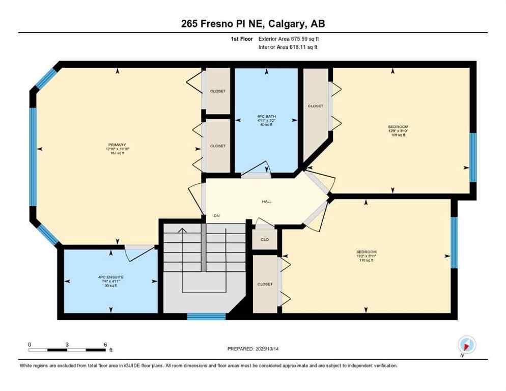 MLS® A2264523 - 265 Fresno Place NE in Monterey Park Calgary, Residential