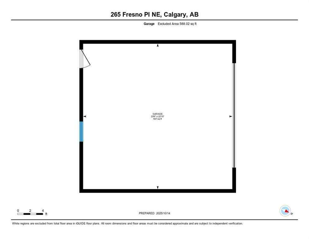 MLS® A2264523 - 265 Fresno Place NE in Monterey Park Calgary, Residential