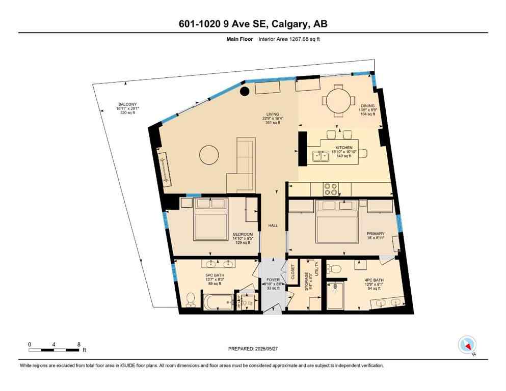MLS® A2264533 - Unit #601 1020 9 Avenue SE in Inglewood Calgary, Residential