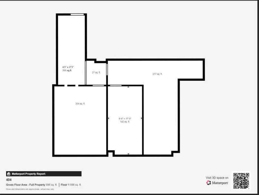 MLS® A2264536 - Unit #403, 404 9728 101 Avenue  in Central Business District Grande Prairie, Commercial
