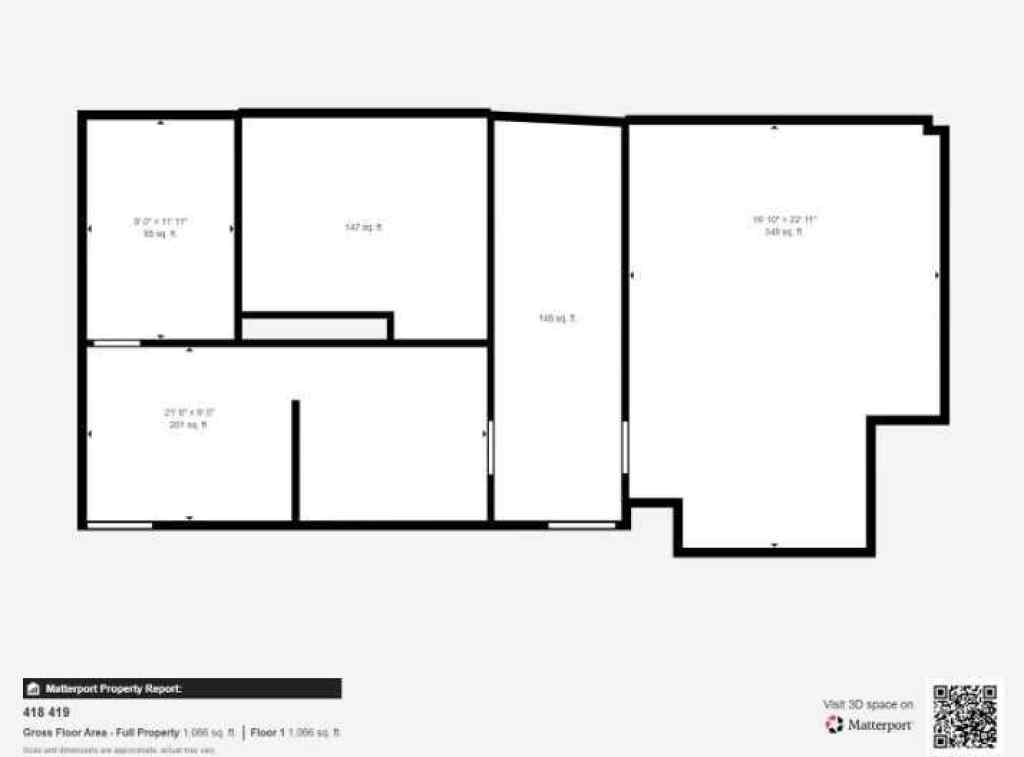 MLS® A2264540 - Unit #417, 418, 419 9728 101 Avenue  in Central Business District Grande Prairie, Commercial