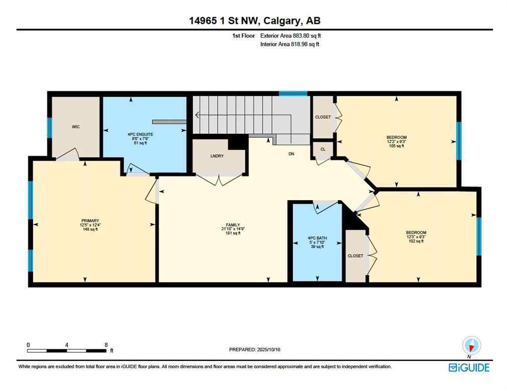 MLS® A2264566 - 14965 1 Street NW in Livingston Calgary, Residential
