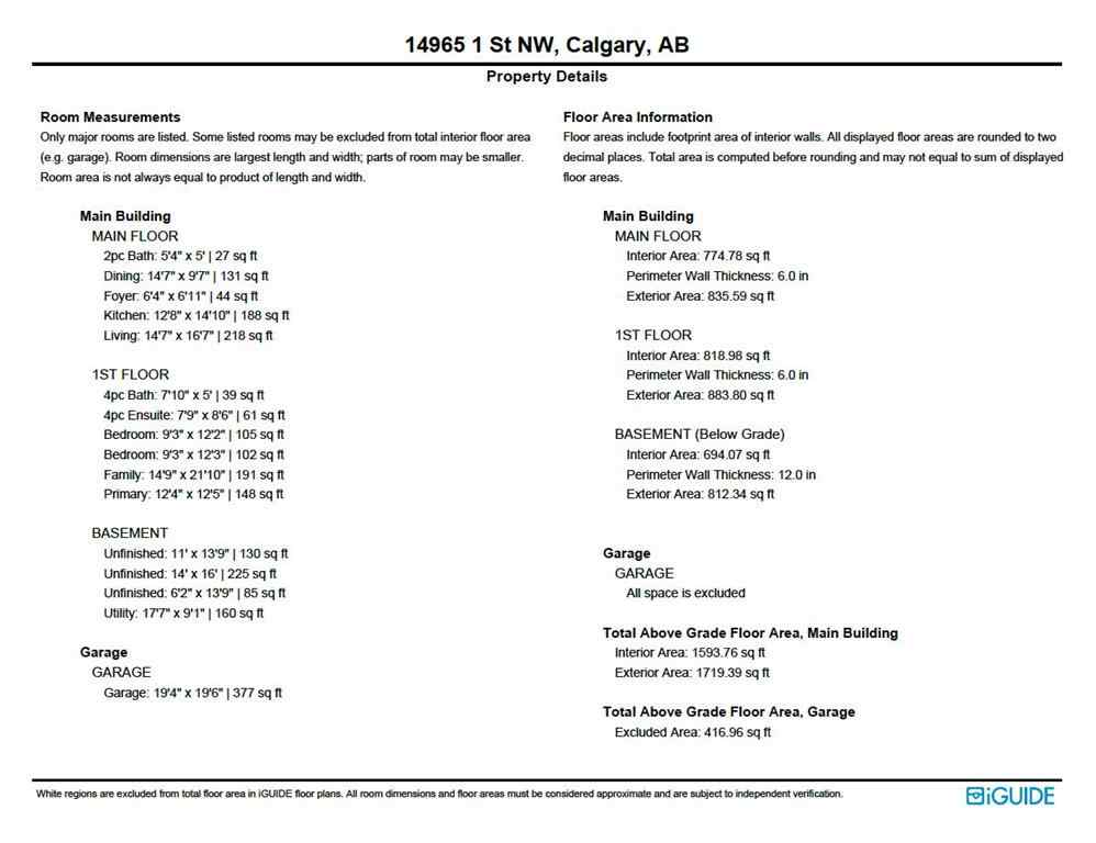 MLS® A2264566 - 14965 1 Street NW in Livingston Calgary, Residential