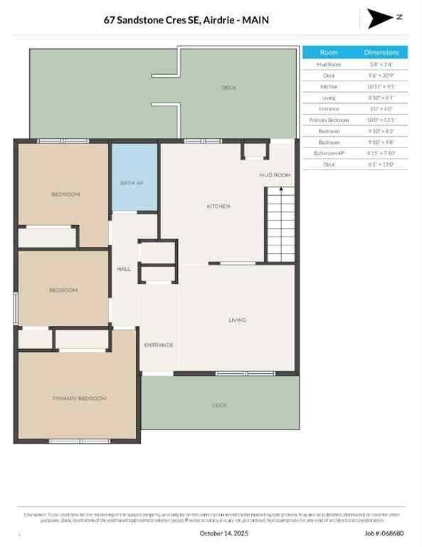 MLS® A2264590 - 67 Sandstone Crescent SE in Summerhill Airdrie, Residential