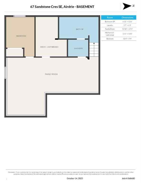 MLS® A2264590 - 67 Sandstone Crescent SE in Summerhill Airdrie, Residential