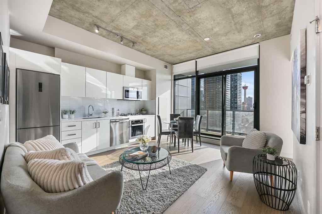 MLS® A2264633 - Unit #1207 1010 6 Street SW in Beltline Calgary, Residential